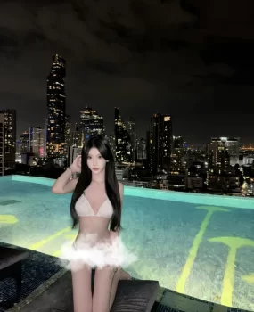 肌肤嫩滑活好的小美女